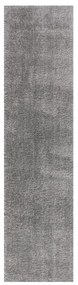 Szary chodnik z włókien z recyklingu 60x230 cm Velvet – Flair Rugs