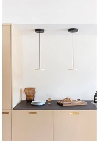 Biała lampa wisząca LED z metalowym kloszem ø 15 cm Asteria Micro – UMAGE