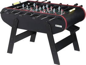 Stolik piłkarski - 140 x 74 x 86 cm - czarny