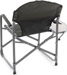 Campingowe krzesło składane ze stołem i uchwytem na napoje
