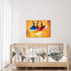 Obraz - Obraz olejny, baletki (70x50 cm)