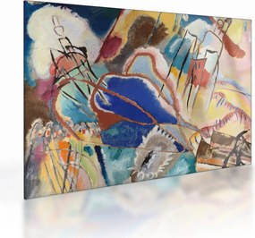 Obraz na szkle -  Vasily Kandinsky, Improvisation No. 30 (Cannons), reprodukcje (70x50 cm)