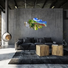 Obraz - Matterhorn, Zermatt, Wallis, Szwajcaria (125x70 cm)