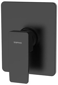 Sapho - Podtynkowa bateria prysznicowa TURSI, czarny mat