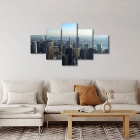 Obraz - Manhattan za dnia (125x70 cm)
