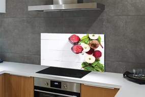 Szklany Panel Zdrowy Koktajl Buraczano-Jabłkowy