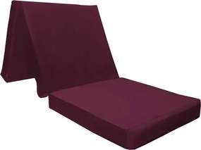 Materac 180/80 + Torba składany turystyczny tkanina Welur : Kolor tkaniny - VELVET - MG02, Rozmiar - 180/80/15, Typ tkaniny - Velvet