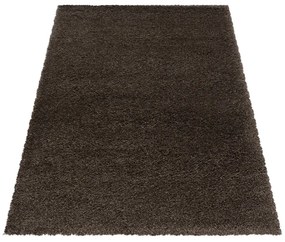 Ciemnobrązowy dywan 200x290 cm Fluffy – Ayyildiz Carpets