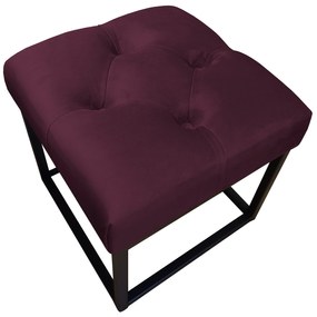 Pufa CHESTERFIELD LOFT ławka podnóżek metal MG02