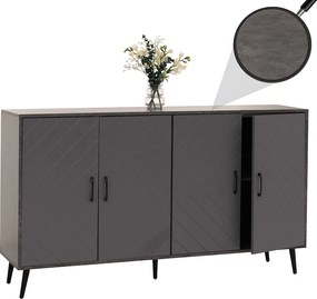 Kredens MCW-N89,  marmurowy wygląd, szary