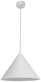 Szara lampa wisząca SULION Vilma, wys. 150 cm