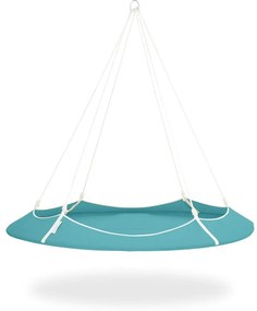 Niebieska huśtawka ogrodowa – Hangout Pod