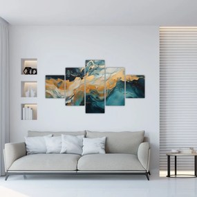 Obraz - Abstrakcja (125x70 cm)