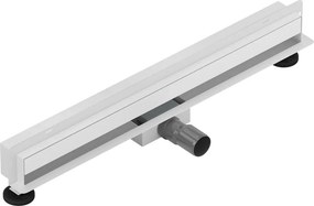 Mexen Flat Wall odpływ liniowy ścienny 2w1 60 cm, biały - 1230060