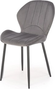 Krzesło do jadalni z pionowymi przeszyciami K538 Halmar