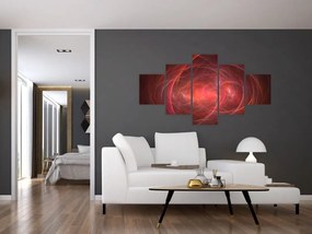 Nowoczesney abstrakcyjny obraz (125x70 cm)