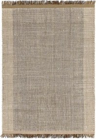 Ręcznie tkany dywan, 100% wełna - 200x290cm - zielony, kremowy, biały - Avalon