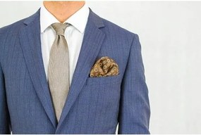 Ecru poszetka wypustka butonierka elegancka wzory!