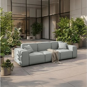 Sofa 3-osobowa Patio, tkanina Odyssey, cement (02)