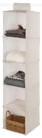 Wiszący tekstylny organizer do szafy Nancy – Compactor