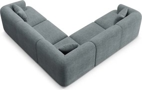 Ciemnoszary sztruksowy narożnik Campi – Cosmopolitan Design