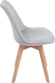 Zestaw 4 Krzese Synk Tkanina