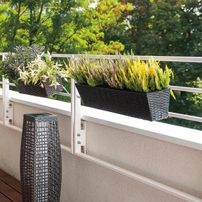 Doniczka z wkładem 60 x 16 x 14 cm PATIO