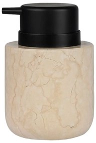 Kremowy marmurowy dozownik do mydła 200 ml Marble – Mette Ditmer Denmark