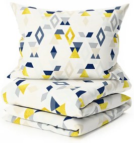 PrzytulneMieszkanie.pl PrzytulneMieszkanie.pl Pościel z mikrofibry GEOMETRICA kolorowa Rozmiar pościeli: 70 x 90 cm | 140 x 220 cm