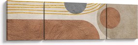 Obraz - Nowoczesny kolaż (170x50 cm)