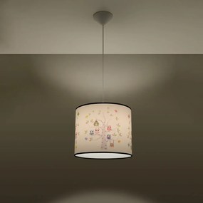 Lampa wisząca SOWY 40 biała SOLLUX  LIGHTING