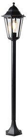 Zewnetrzna Inteligentna stojąca latarnia zewnętrzna czarna 120 cm w tym Wifi ST64 - New Orleans klasyczny/Antyczny Oswietlenie zewnetrzne
