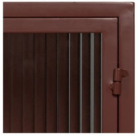 Ceglasta metalowa witryna 52x90 cm Harris – Ixia