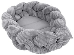 Szary kokon dla niemowląt 47x70 cm – Meowbaby