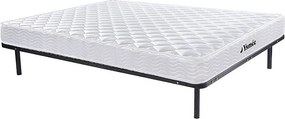 Komplet stelaż z litewkami + materac na sprężynach WOLKENLOS marki YSMÉE - 140 x 190 cm