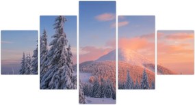 Obraz - Zimowy krajobraz (125x70 cm)