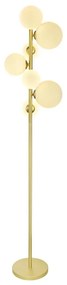 Brilagi - LED Lampa podłogowa MILLA 7xG9/3W/230V złota/biała