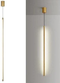 LAMPA SUFITOWA WISZĄCA LED APP1414-C GOLD 100cm