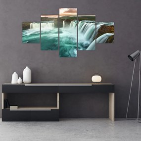 Obraz - Wodospady (125x70 cm)