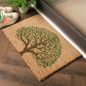 Wycieraczka z włókna kokosowego 60x90 cm Tree of Life – Artsy Doormats