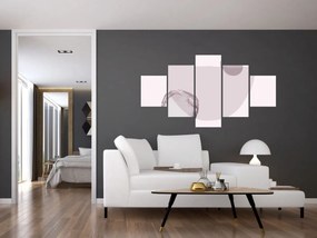 Obraz - Fioletowy minimalizm N⁰2 (125x70 cm)