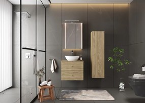 Szafka pod Umywalkę 60cm 2 Szuflady Dąb Olejowany Marco