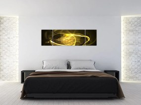 Nowoczesney abstrakcyjny obraz (170x50 cm)