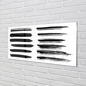 Panel Szklany Artystyczne Pociągnięcia Pędzlem