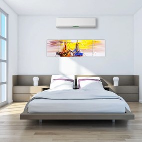 Obraz - Obraz statku (170x50 cm)