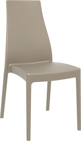 Plastikowe krzesło Miranda bez podłokietników