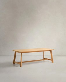 Stół z blatem w dekorze dębu 100x220 cm Idun – Kave Home