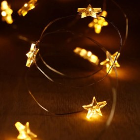 Girlanda świetlna śnieżynki, 60 LED