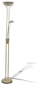 Złota lampa podłogowa LED dwupunktowa - 5X EX05 M5-R87