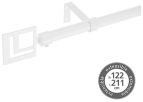 Metalowy regulowany karnisz 122 - 211 cm – Casa Selección